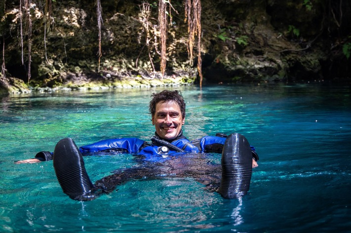 Tiefe Seen, dunkle Höhlen: "Terra X – Faszination Wasser" mit Uli Kunz im ZDF