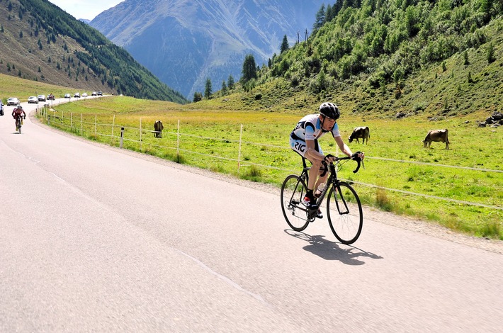 Thomas Rohregger zur Vorbereitung auf die Österreich Rundfahrt im Kühtai - BILD