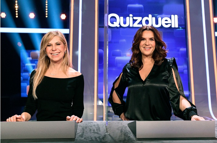 Eiskunstlauf-Legenden beim &quot;Quizduell-Olymp&quot;: Denise Biellmann und Katarina Witt zu Gast bei Jörg Pilawa am Freitag, 8. April 2022, 18:50 Uhr im Ersten