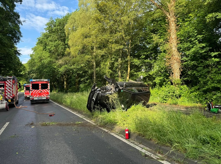 FW-BO: Verkehrsunfall auf der Königsallee