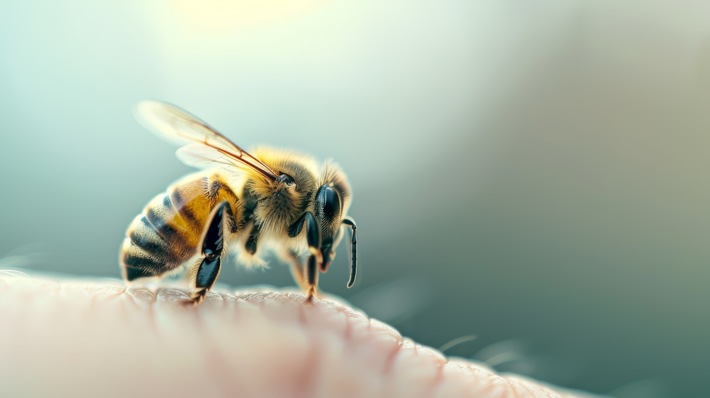 Sommerzeit ist Wespen- und Bienenzeit: Wann ein Stich gefährlich werden kann
