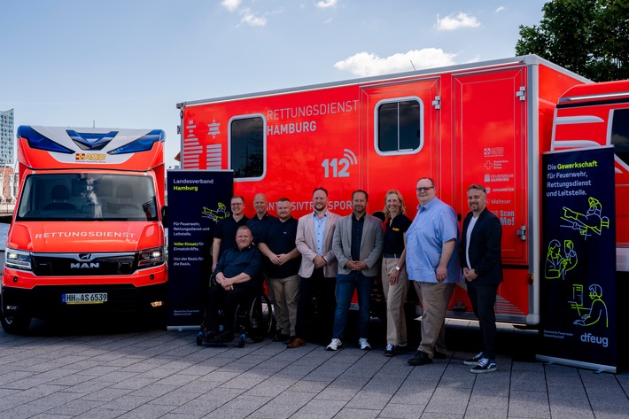Neuer Haustarifvertrag beim ASB Rettungsdienst Hamburg tritt in Kraft / Bessere Arbeitsbedingungen und faire Vergütung für rund 250 Beschäftigte ab heute verbindlich geregelt