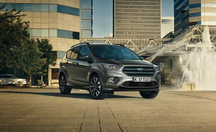 Ford Kuga ST-Line Weiterer Text über ots und www.presseportal.de/nr/6955 / Die Verwendung dieses Bildes ist für redaktionelle Zwecke honorarfrei. Veröffentlichung bitte unter Quellenangabe: "obs/Ford-Werke GmbH"
