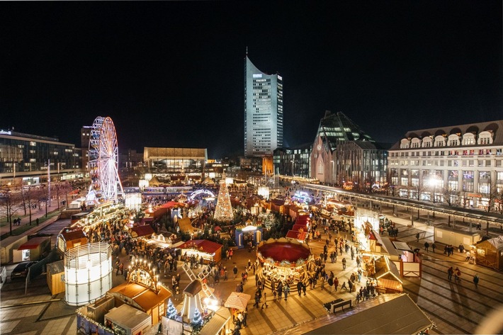 Leipziger Weihnachtsmarkt 2023 bietet viele Attraktionen