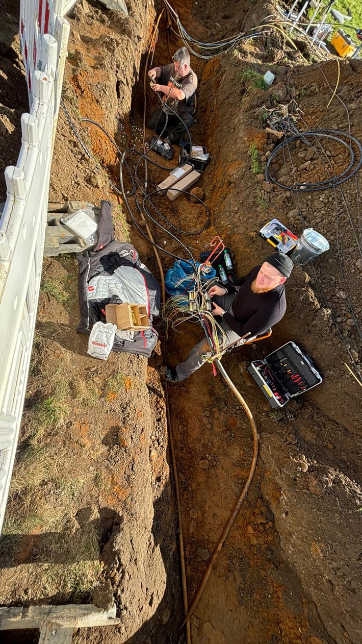 Telekom behebt Glasfaser-Schaden im Berchtesgadener Land