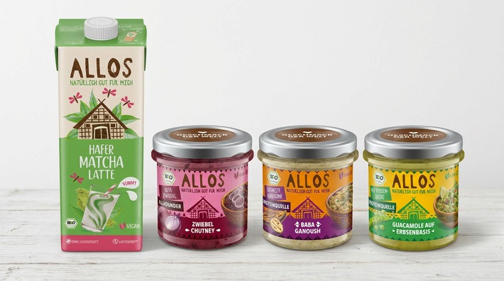Presseinfo: Allos bringt Matcha in die Hafer Latte – und Weltküche aufs Brot