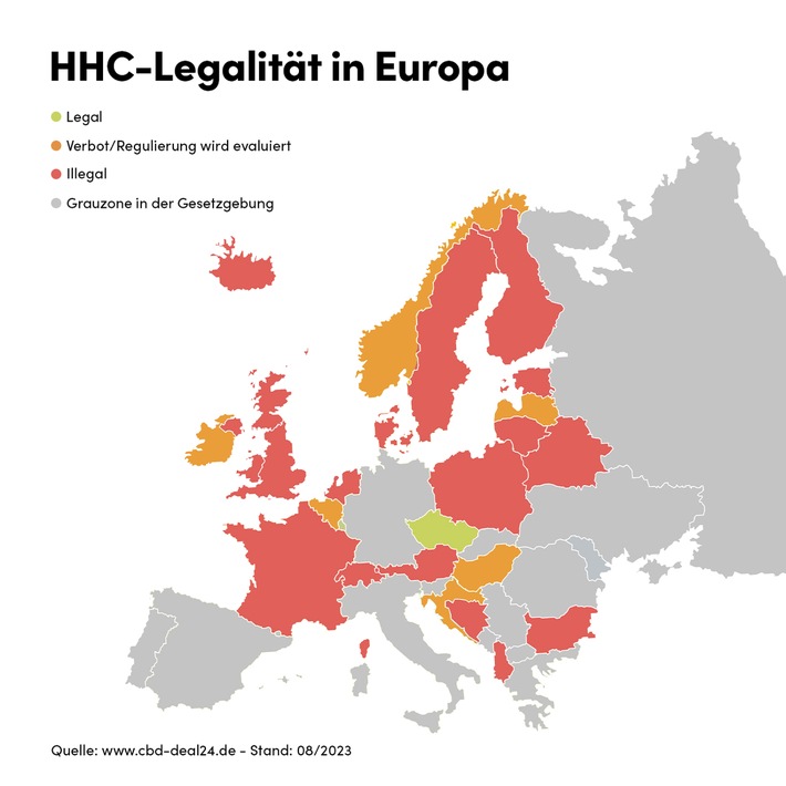 Deutschland untätig bei HHC Regulierung