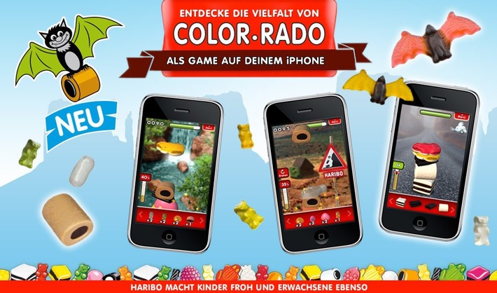 Zweite HARIBO iPhone-App im Apple-Store nach nur einem Tag ab Veröffentlichung unter den Top 3 (mit Bild)