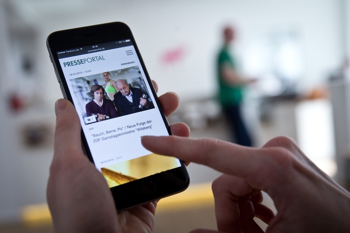 PR-Inhalte immer und überall: Neue Version von Presseportal.de für Smartphones ist online