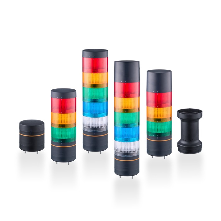 Konfigurierbare Signalleuchten; Pressemitteilung der ifm electronic gmbh zur SPS