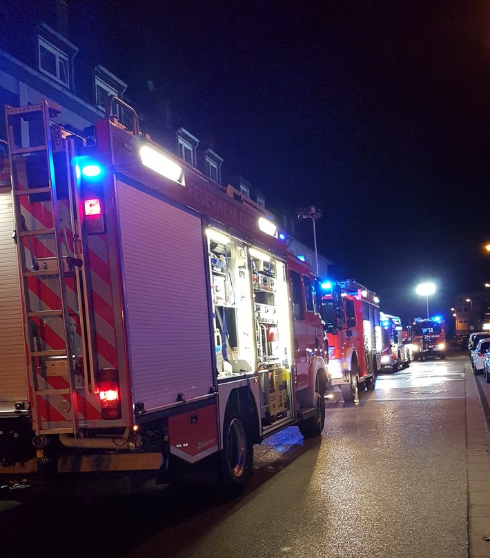 FW-E: Feuer im Fitness-Studio - keine Verletzten