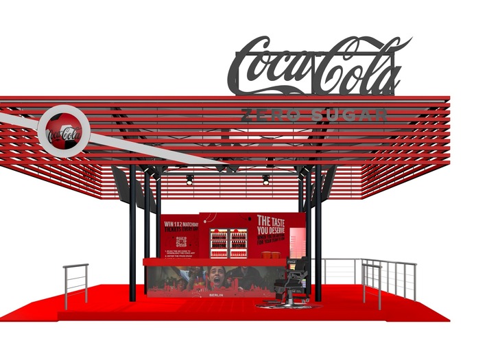 Presseinformation: Coca-Cola Fan Experience in Köln: Optimale Matchvorbereitung auf die UEFA EURO 2024TM