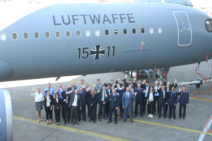 Das BAAINBw übernimmt zweiten Airbus A321LR für die Bundeswehr