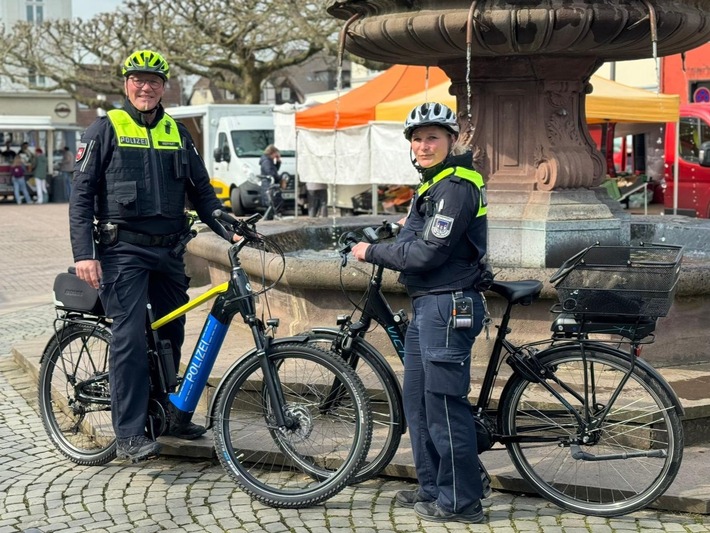 POL-HOL: Polizei und Ordnungsamt künftig gemeinsam auf dem Fahrrad auf Streife