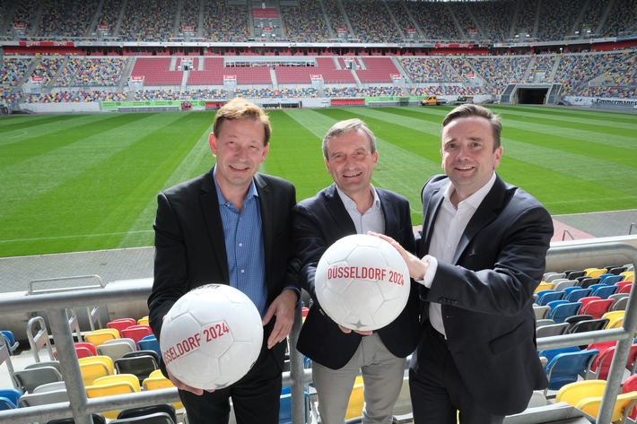 German Football Association presented logo of the German application for the EURO 2024 - Düsseldorf one of the locations