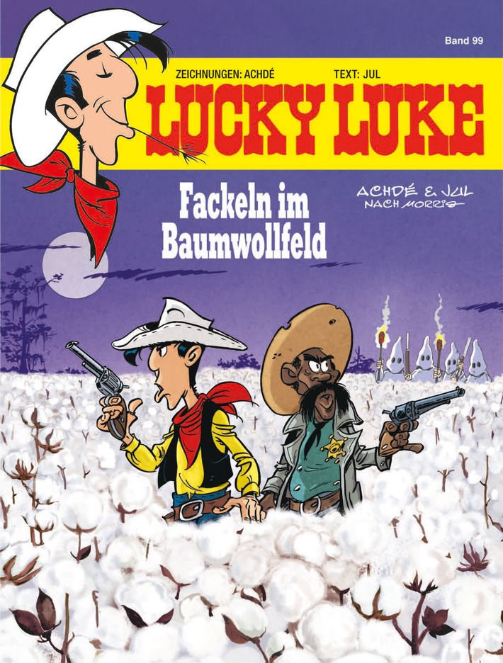 EPK/APK ist da! Lucky Luke - Fackeln im Baumwollfeld ab 29.10. im Handel
