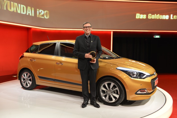 Hyundai i20 erhält "Goldenes Lenkrad"