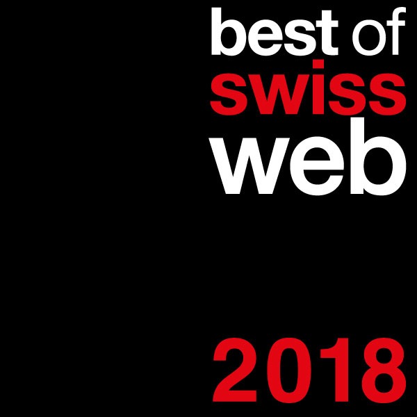 Best of Swiss Web 2018: Call for entries