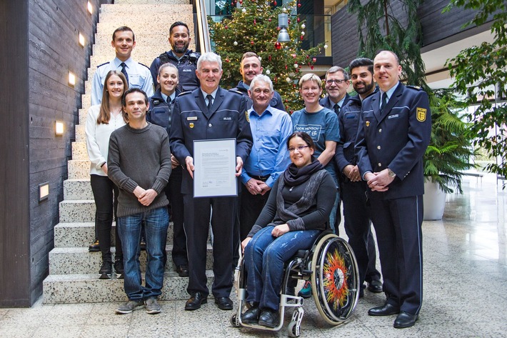 POL-LB: Polizeipräsidium Ludwigsburg unterzeichnet Charta der Vielfalt