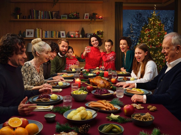 Weihnachtskampagne von Kaufland bringt Familien und Freunde zusammen