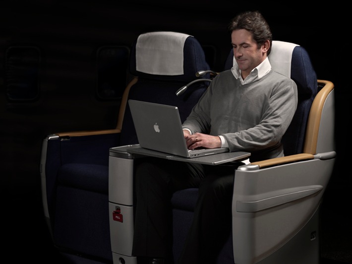 Des fauteuils-lit confortables à bord de SAS