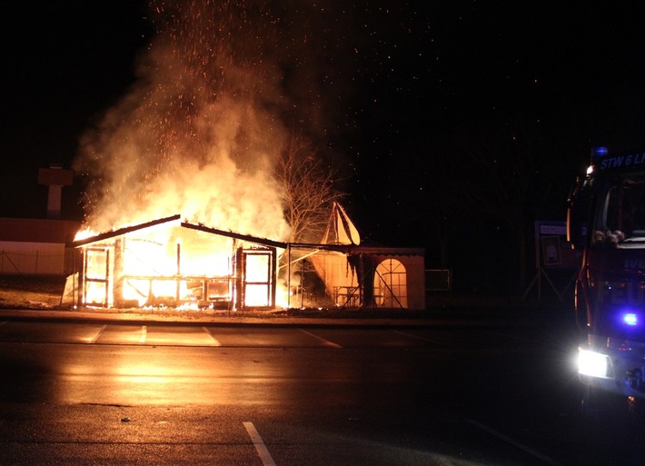 POL-MI: Ermittlungen nach Imbissbrand