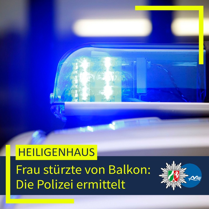 POL-ME: Frau stürzte von Balkon: Polizei ermittelt - 2511131