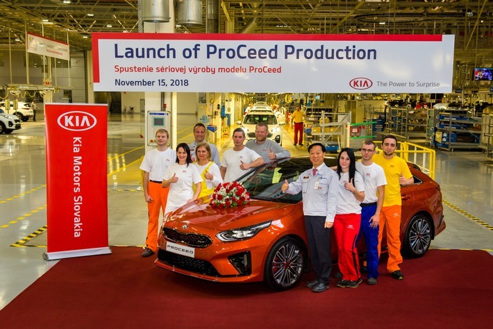 Das Kia-Werk in Zilina feiert eine besondere Produktionspremiere. Weiterer Text über ots und www.presseportal.de/nr/33685 / Die Verwendung dieses Bildes ist für redaktionelle Zwecke honorarfrei. Veröffentlichung bitte unter Quellenangabe: "obs/Kia Motors Deutschland GmbH/Michal Pisny"