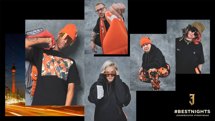 Jägermeister launcht limitierte „BEST NIGHTS” Streetwear Kollektion