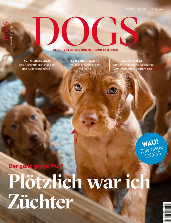 Relaunch: DOGS erzählt Geschichten, die nur mit Hund passieren