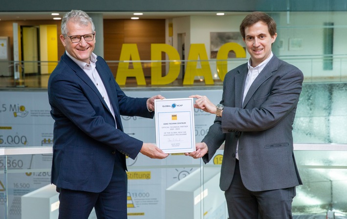 ADAC und Global NCAP verlängern Kooperation / Verbraucherschutzprogramm für Fahrzeugsicherheit für weitere drei Jahre in Landsberg gesichert