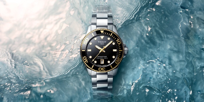 TISSOT SEASTAR 1000 36MM // T120.210.21.051.00 / Weiterer Text über ots und www.presseportal.de/nr/148436 / Die Verwendung dieses Bildes ist für redaktionelle Zwecke unter Beachtung ggf. genannter Nutzungsbedingungen honorarfrei. Veröffentlichung bitte mit Bildrechte-Hinweis.