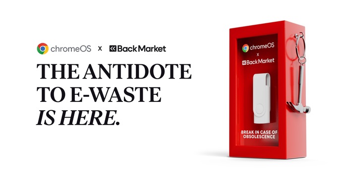 Laptops länger im Einsatz: Back Market und Google starten ChromeOS Flex USB-Pilotprojekt