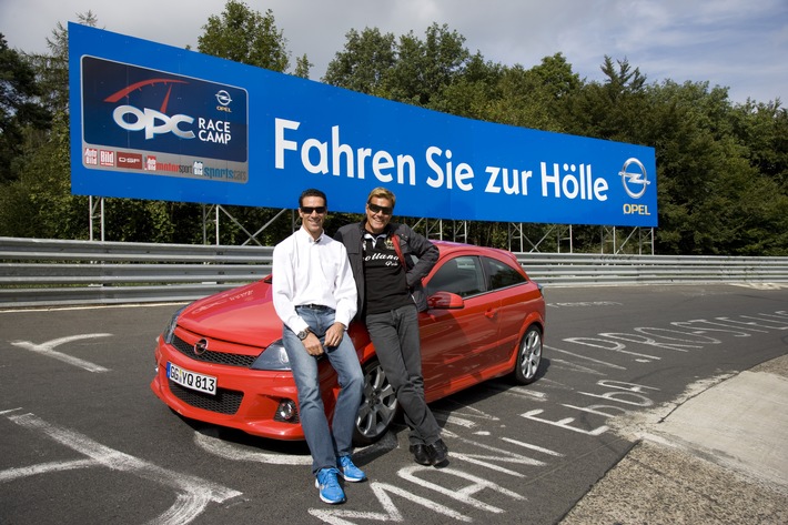 Dieter Bohlen in der "Grünen Hölle" / OPC Race Camp