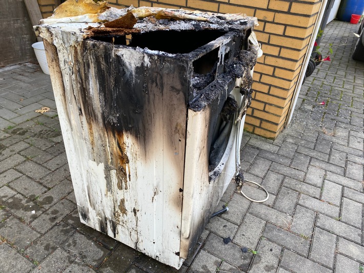 FW Flotwedel: Brennende Waschmaschine ruft Löschzug Langlingen auf den Plan