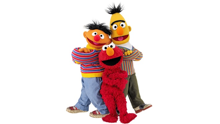 Sesamstraße präsentiert: Elmo, Ernie und Bert auf ukrainisch