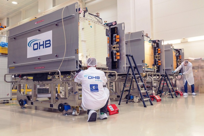 Galileo-Satelliten auf dem Weg zum Startplatz Kourou