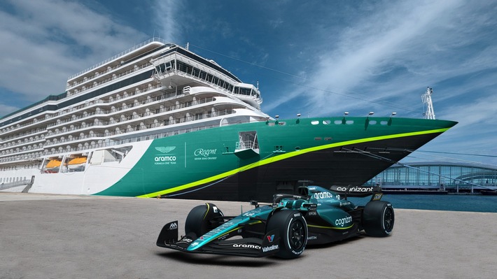 Pressemitteilung: Regent Seven Seas Cruises® wird exklusiver globaler Kreuzfahrt-Partner des Aston Martin Aramco Formula One® Teams