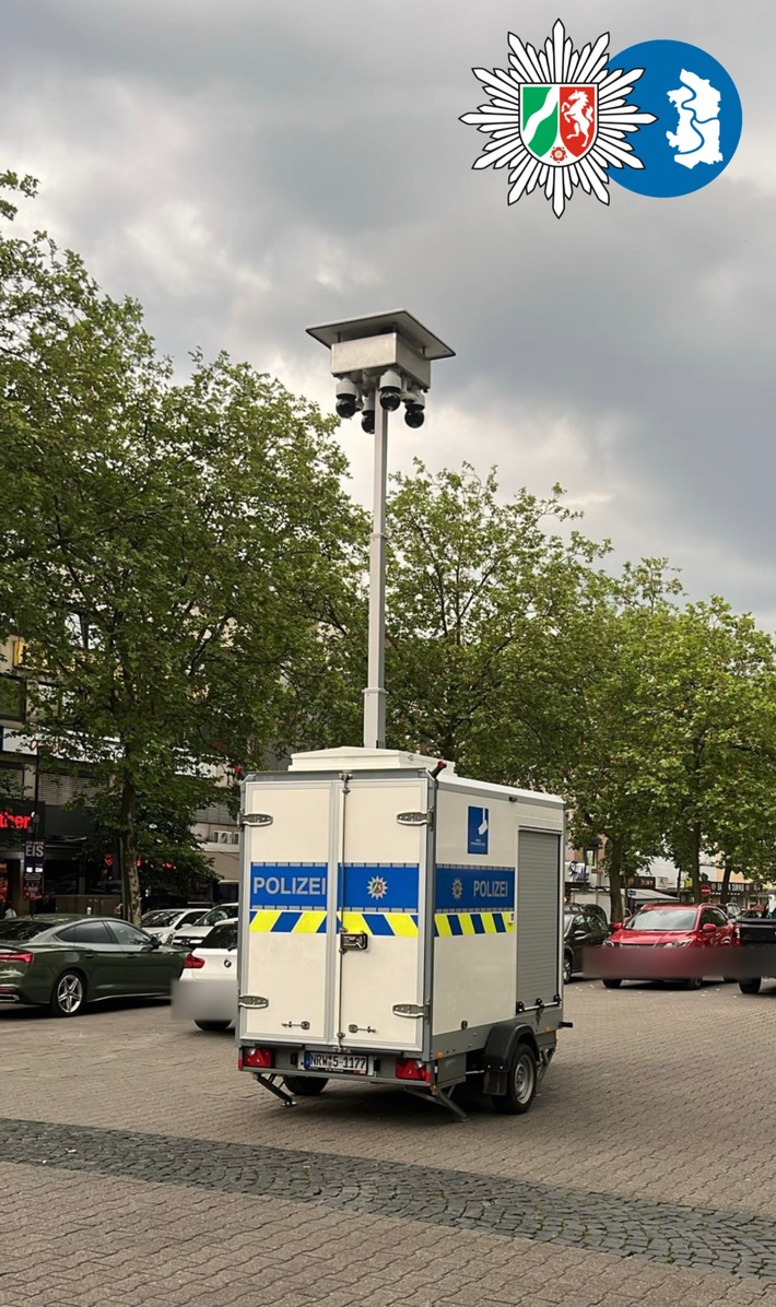POL-DU: Alt-Hamborn: Videobeobachtung am Hamborner Altmarkt wieder installiert
