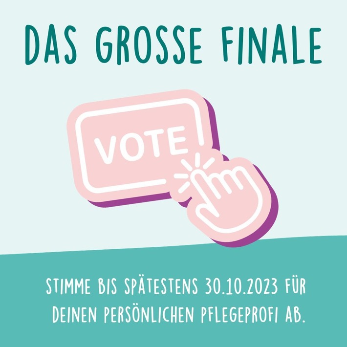 Wer wird &quot;Deutschlands beliebtester Pflegeprofi&quot;? Online-Abstimmung zum Bundesentscheid gestartet