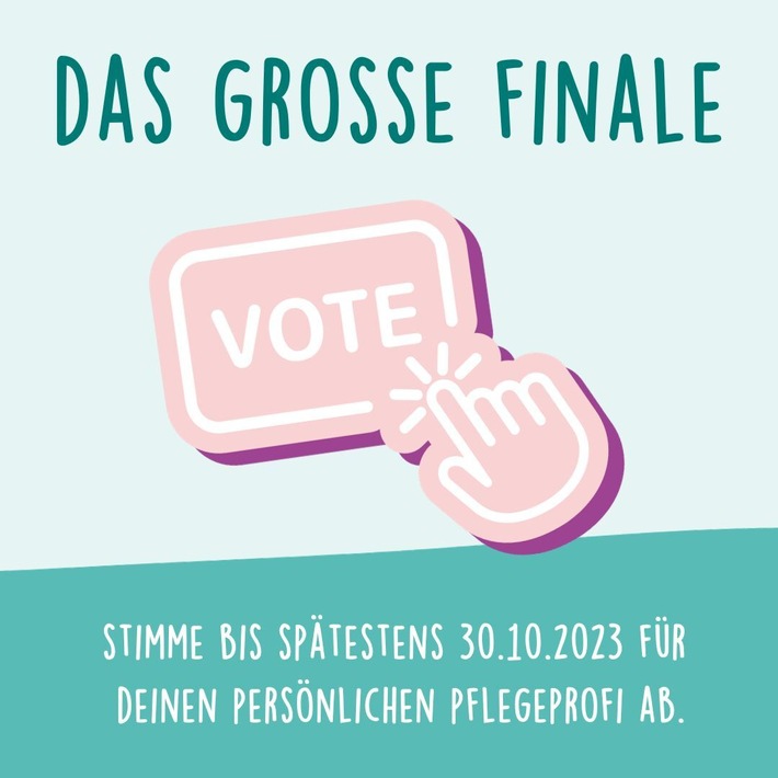 Wer wird "Deutschlands beliebtester Pflegeprofi"? Online-Abstimmung zum Bundesentscheid gestartet