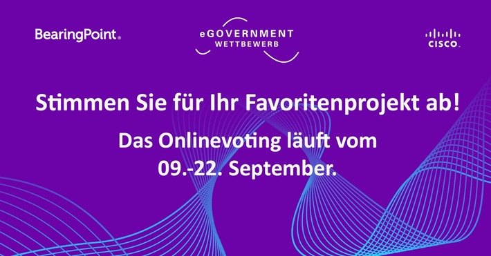 eGovernment-Wettbewerb: Großes Finale beim 20. Jubiläum - Zukunftsweisende Projekte zur digitalen Verwaltung im Fokus