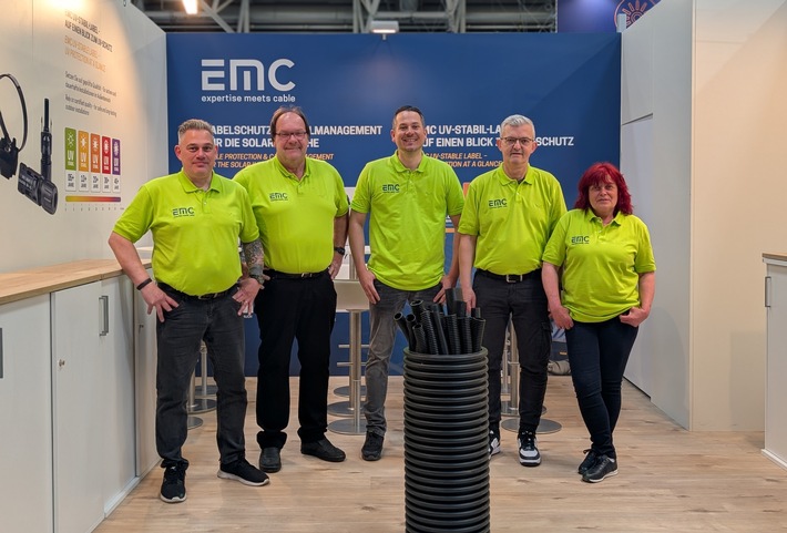 EMC-direct auf der Intersolar 2025: Höchste Qualität und Nachhaltigkeit für wirtschaftliche Photovoltaik-Projekte