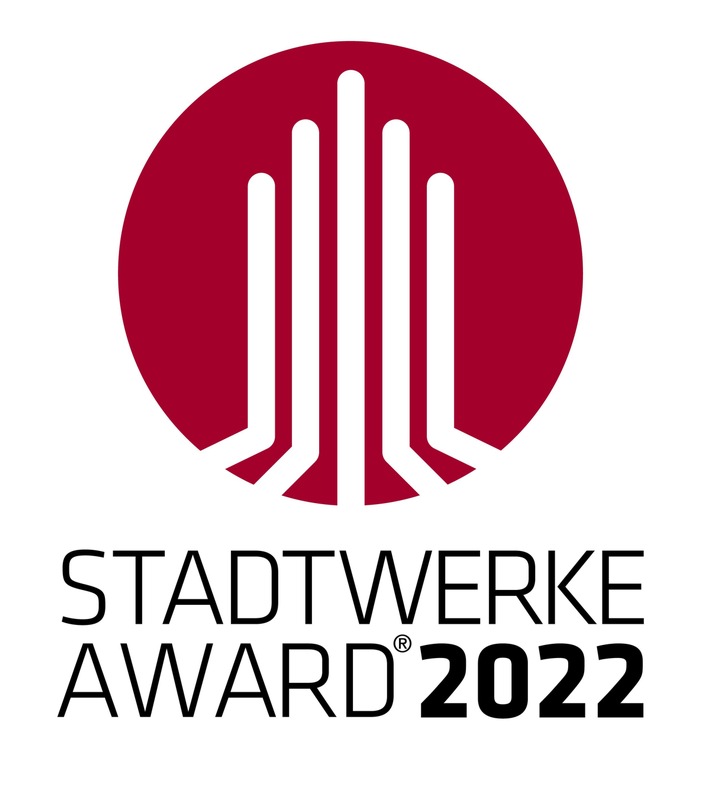 Sechs Stadtwerke im Kopf-an-Kopf-Rennen um den STADTWERKE AWARD 2022 / Stadtwerk am See, die Stadtwerke aus Iserlohn, Kiel, Saarlouis, Staßfurt und Wunsiedel sind für den STADTWERKE AWARD nominiert