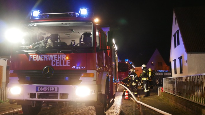 FW Celle: Kellerbrand