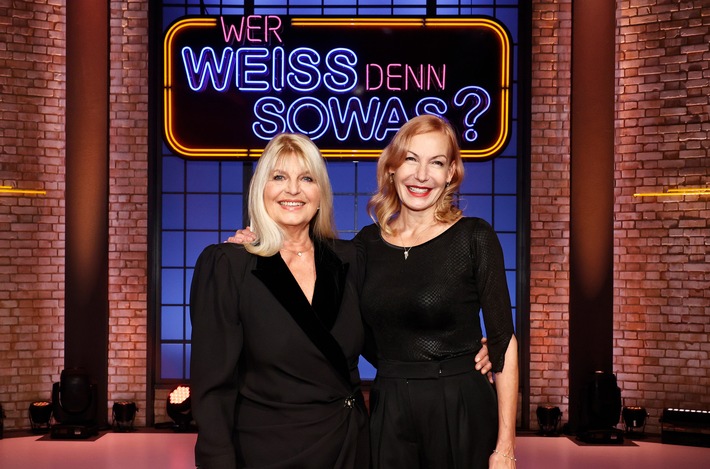 Star-Revue bei &quot;Wer weiß denn sowas?&quot; Marlène Charell spielt gegen Ute Lemper / Das Wissensquiz vom 31. Januar bis 4. Februar 2022, um 18:00 Uhr im Ersten