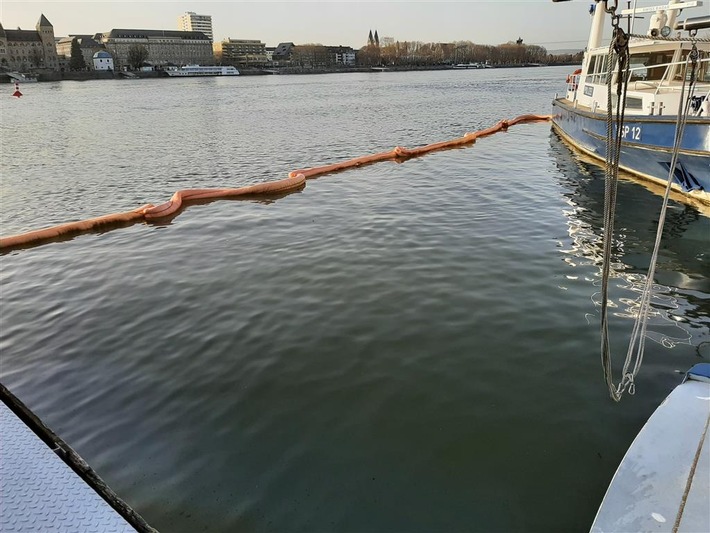 PP-ELT: Gewässerverunreinigung Hafen Ehrenbreitstein