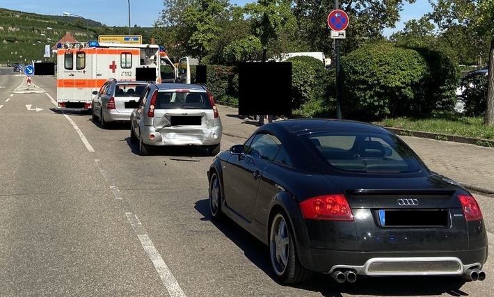 POL-PDNW: Bad Dürkheim - Verkehrsunfall mit mehreren Leichtverletzten