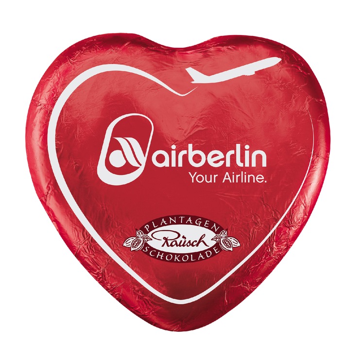 &quot;Lovers in the air&quot;: airberlin versüßt Fernbeziehungen (BILD)