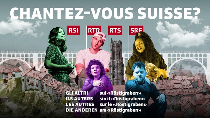 Zweite Ausgabe des SRG-Radioprojekts &quot;Chantez-vous Suisse?&quot; am Röstigraben in Freiburg